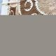 Vintage hand-embroidered tablecloth 153x154 cm