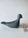 Bird-shaped vase signed Le potier Menton