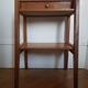 Wooden bedside table