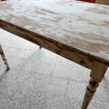 Renovated patinated table