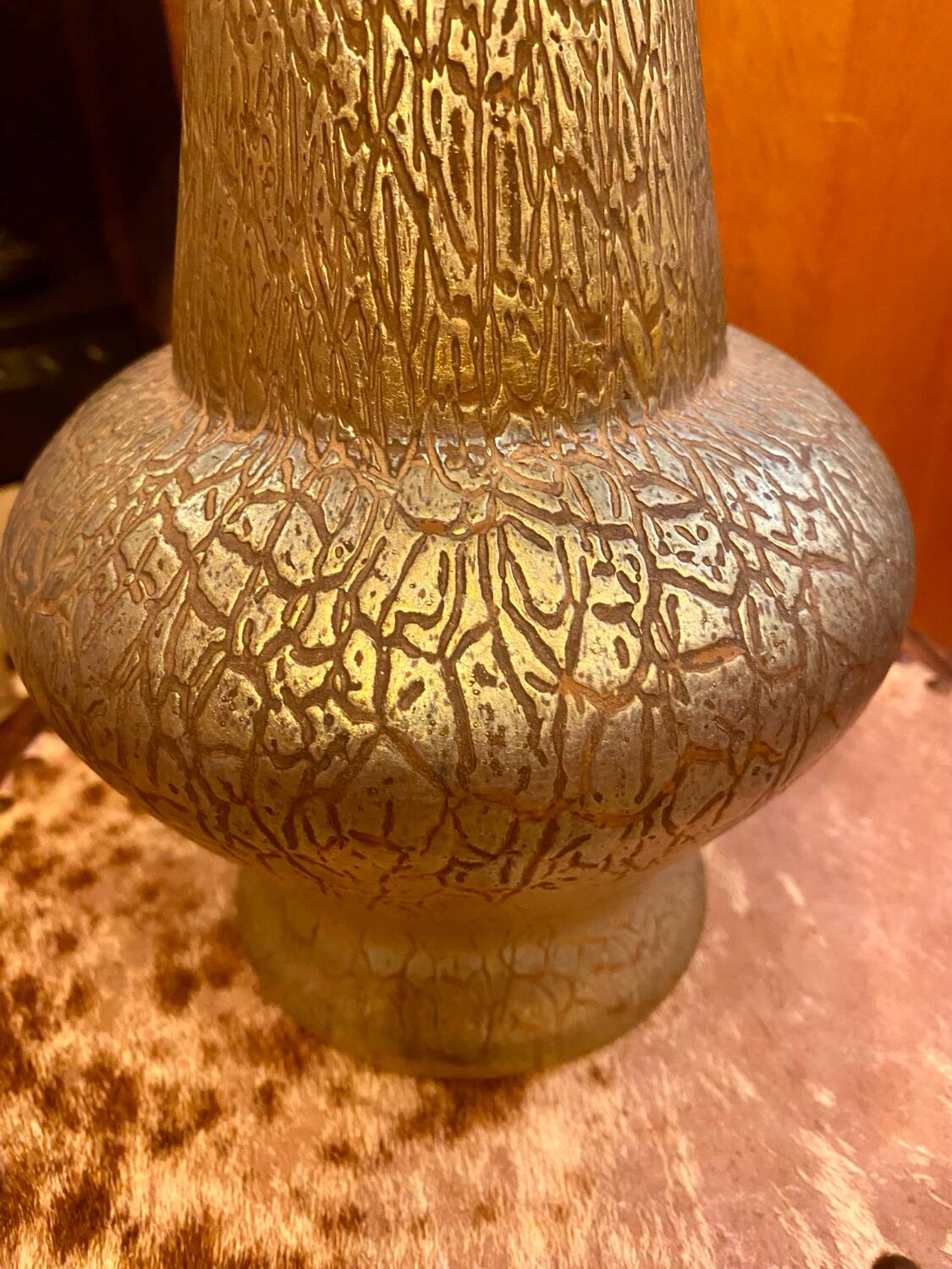 Loetz Art Nouveau iridescent glass vase