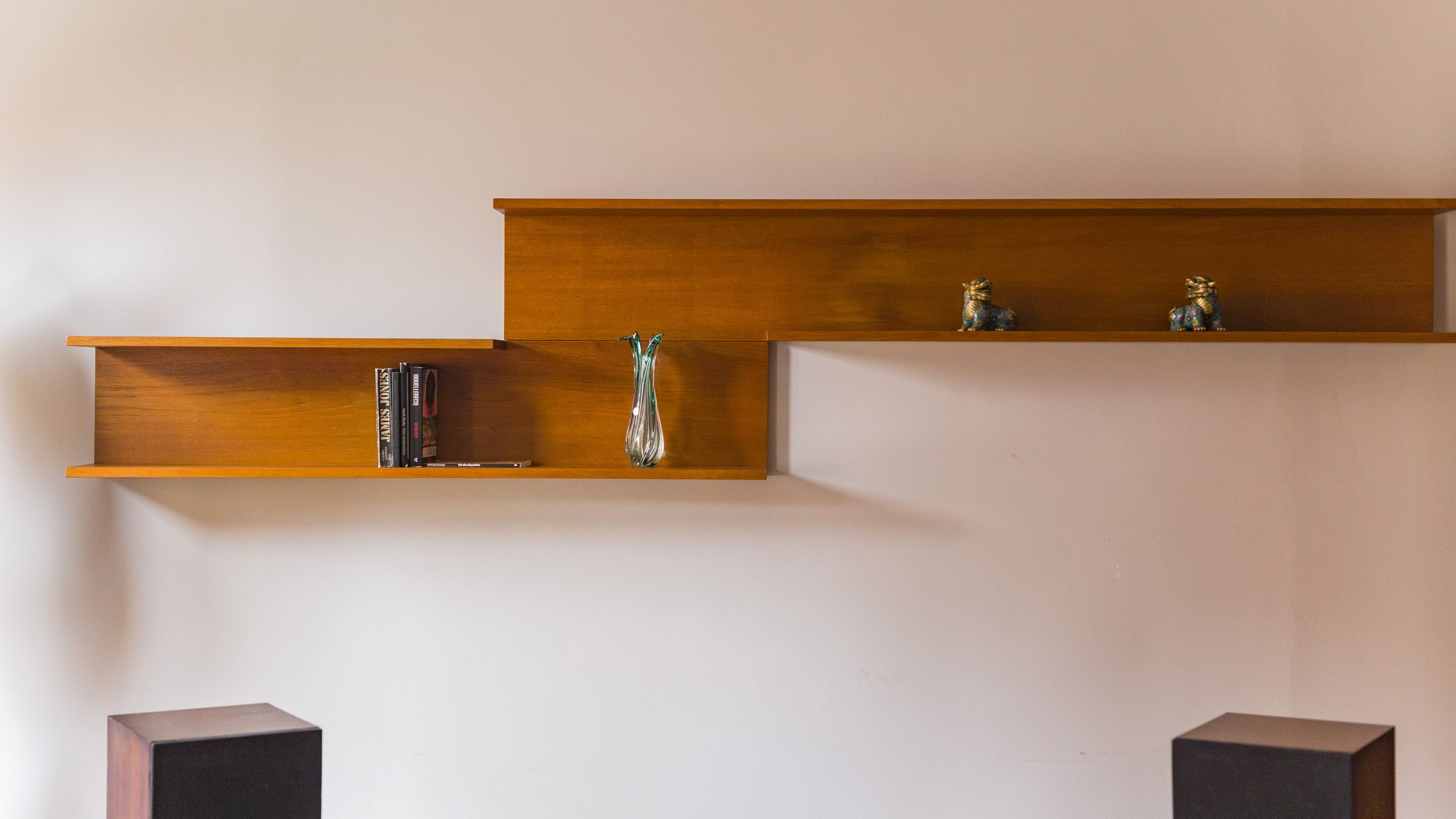 Wall Shelf by Walter Wirz for Wilhelm Renz, 1960s, Set of 2