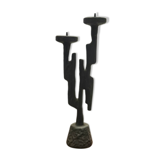 Brutalist candelabra