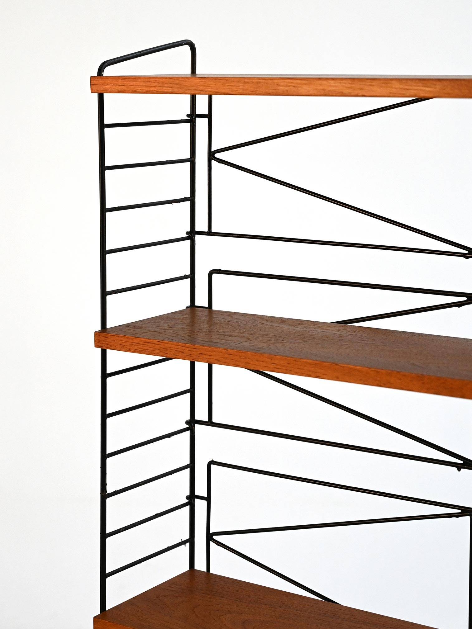 Freestanding Hylla-style shelving unit 1960s