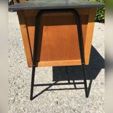 Bureau vintage bois et métal