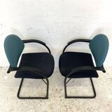 Set of 6 Onda chairs edition VITRA Design Mario Bellini