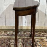 English game table in mahogany from the early 20th century.