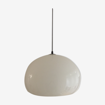 Half-sphere hanging in plexiglas vintage design year 1970