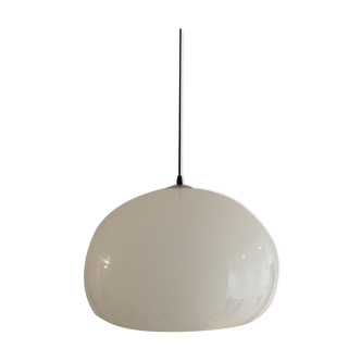 Suspension demi sphère en plexiglas design vintage année 1970