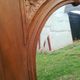 Duo of art deco mirrors on old 70x160 cm cabinet doors