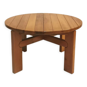 Table de repas en orme Maison Regain