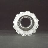 French vintage retro clear cut glass chandelier replacement shade