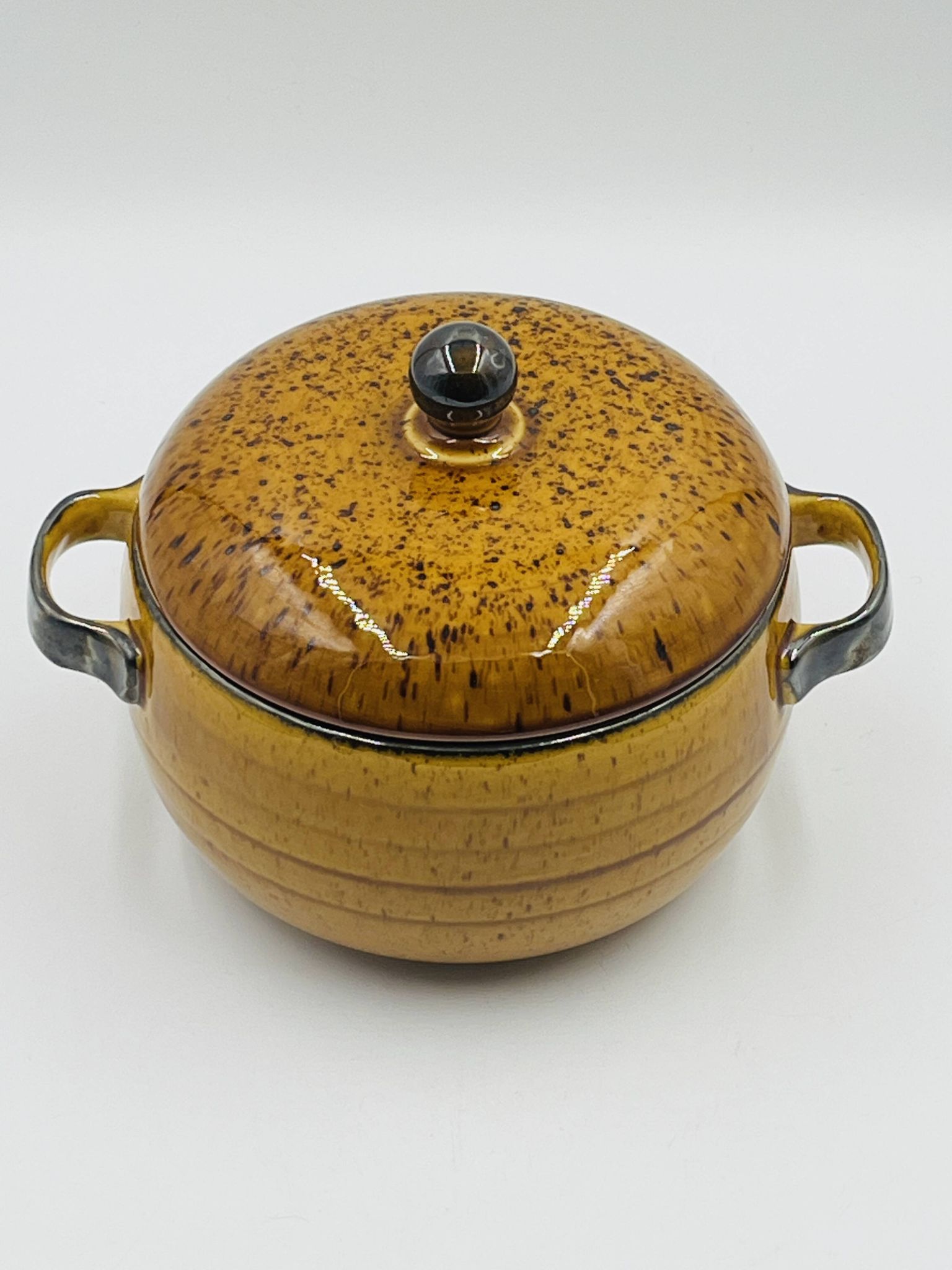 Boch La Louvière soup tureen, Palma decoration, vintage ceramic.