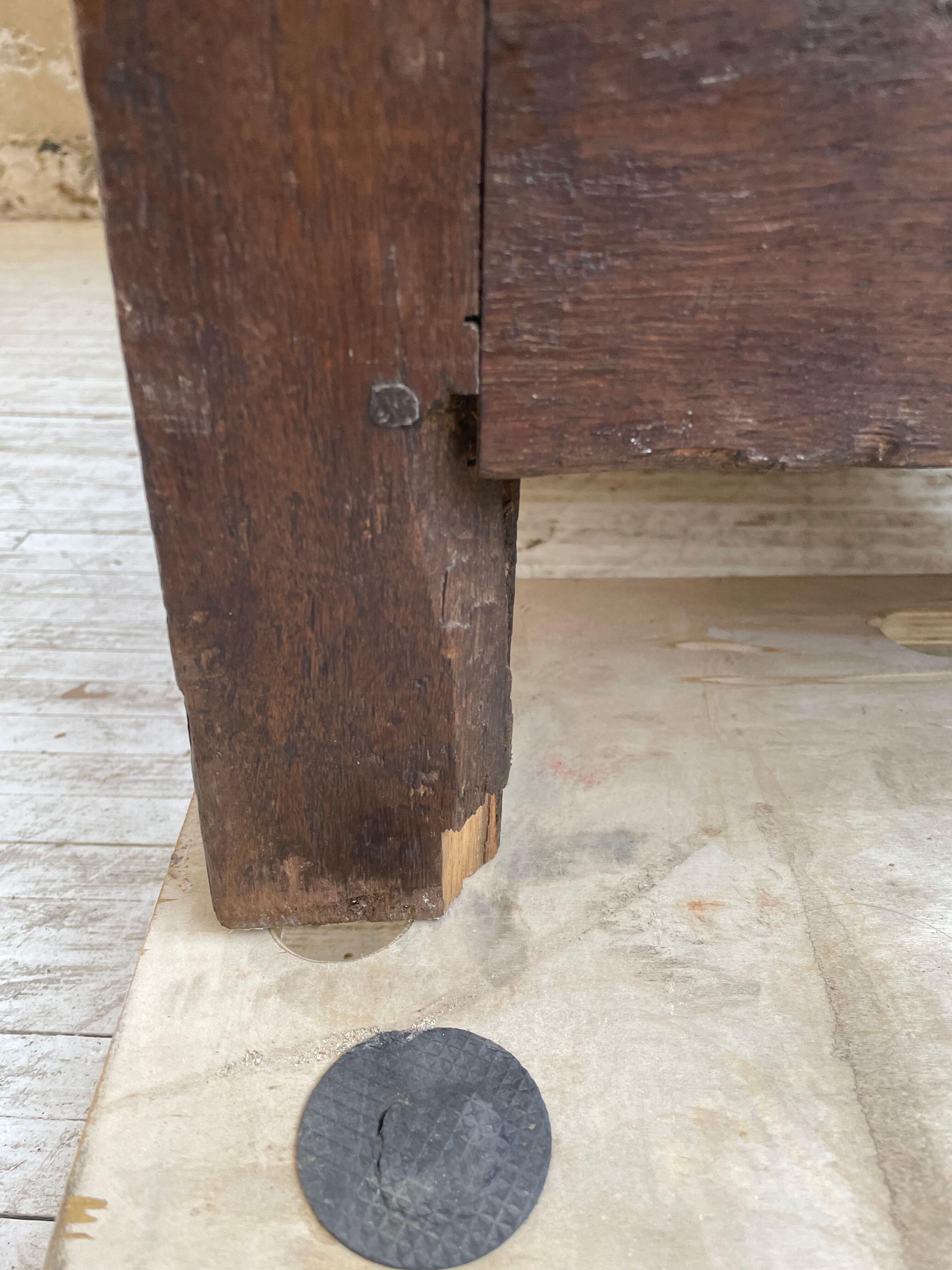 Savoyard solid oak cabinet XVIIIth