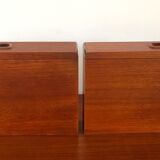 2 bedside to hang Scandinavian vintage 60s
