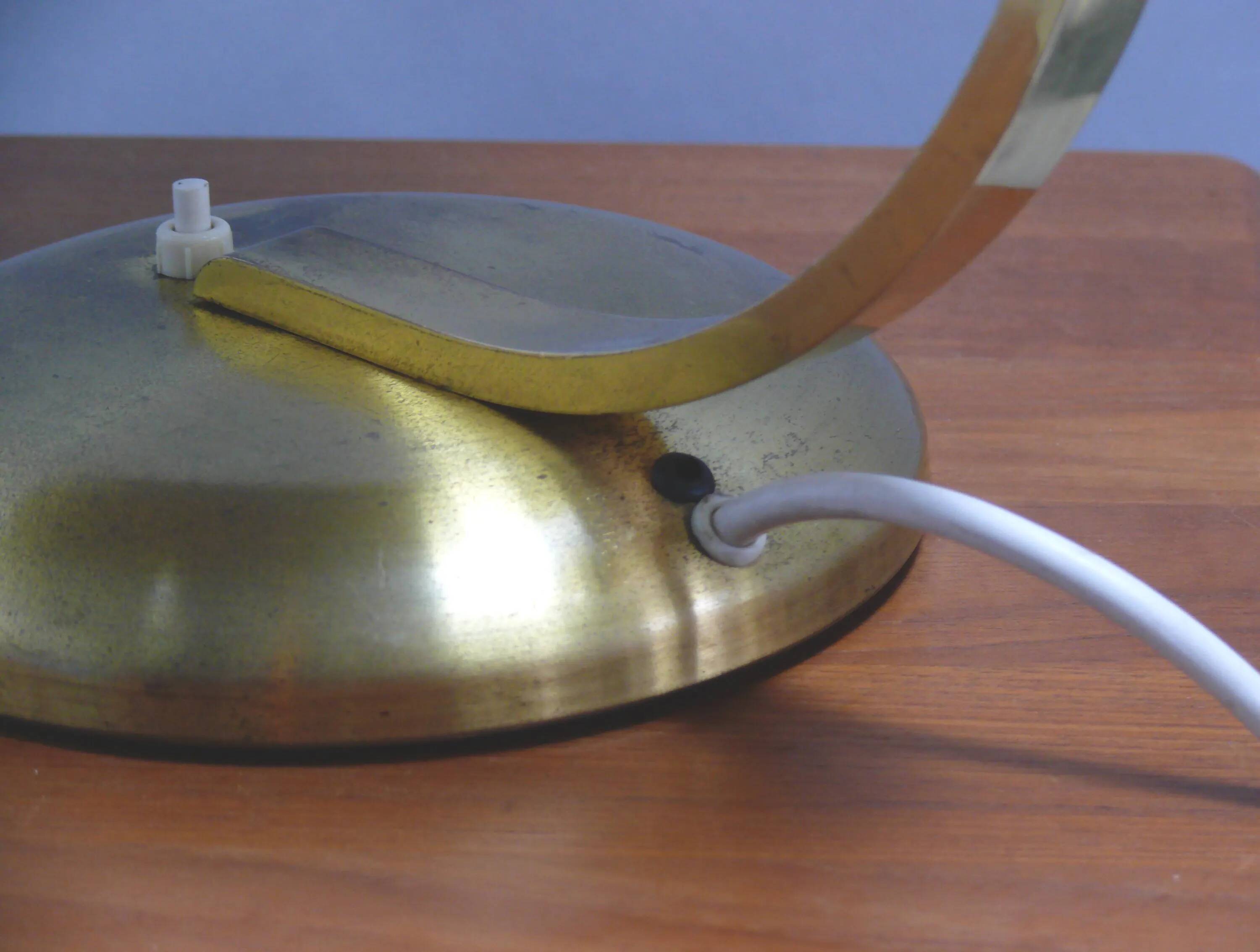 Bauhaus table lamp by Egon Hillebrand, model 5302 - "Gleibo", Germany, 1930s