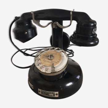 Telephone bakélite à colonne Taprina  1941