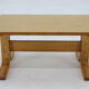 1970s Beech Bench/Planter Stand Czechoslovakia