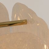 1 of 3 Small Murano glass pendant by Kalmar, Germany, 1960s