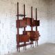 mid-century Italian Wall Unit & Bookcase, 1950s