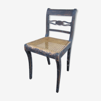 Scandinavian cannée chair