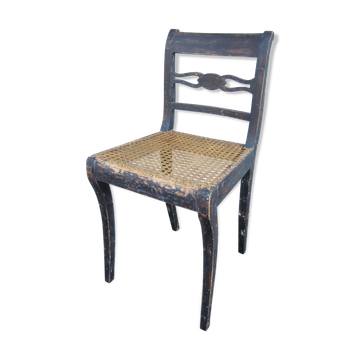Scandinavian cannée chair