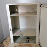 Metal wall toilet cabinet