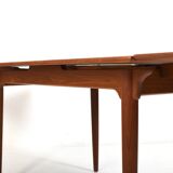 Dining Table Model No.54 in Teak by Omann Jun. Møbelfabrik
