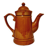 Vintage enameled ceramic coffee maker from the 60s