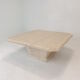 Italian Travertine Bar table or Coffee Table, 1980s