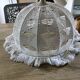 Vintage crochet lampshade