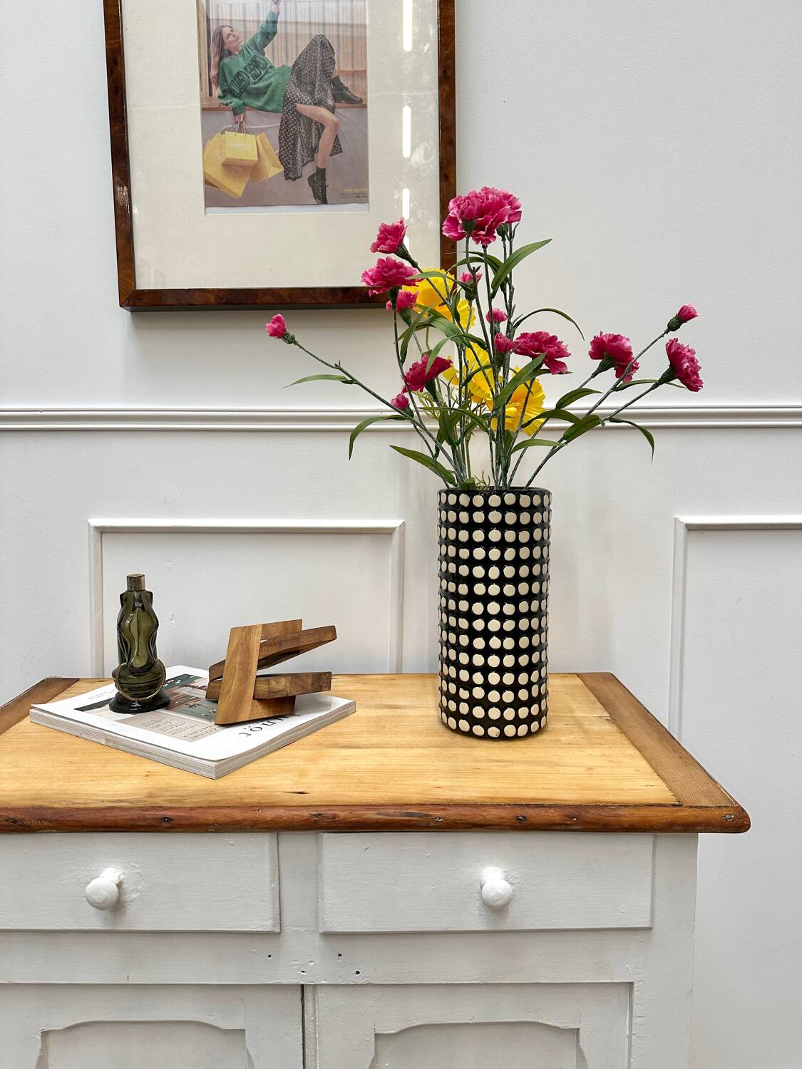 White Parisian sideboard