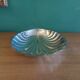 Silver metal scallop shell cup , Christofle , Fleuron