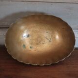 Vintage brass bowl, brass planter, flower pot, planter, decoration