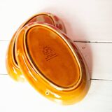 2 oval Hawaii Sarreguemines dishes