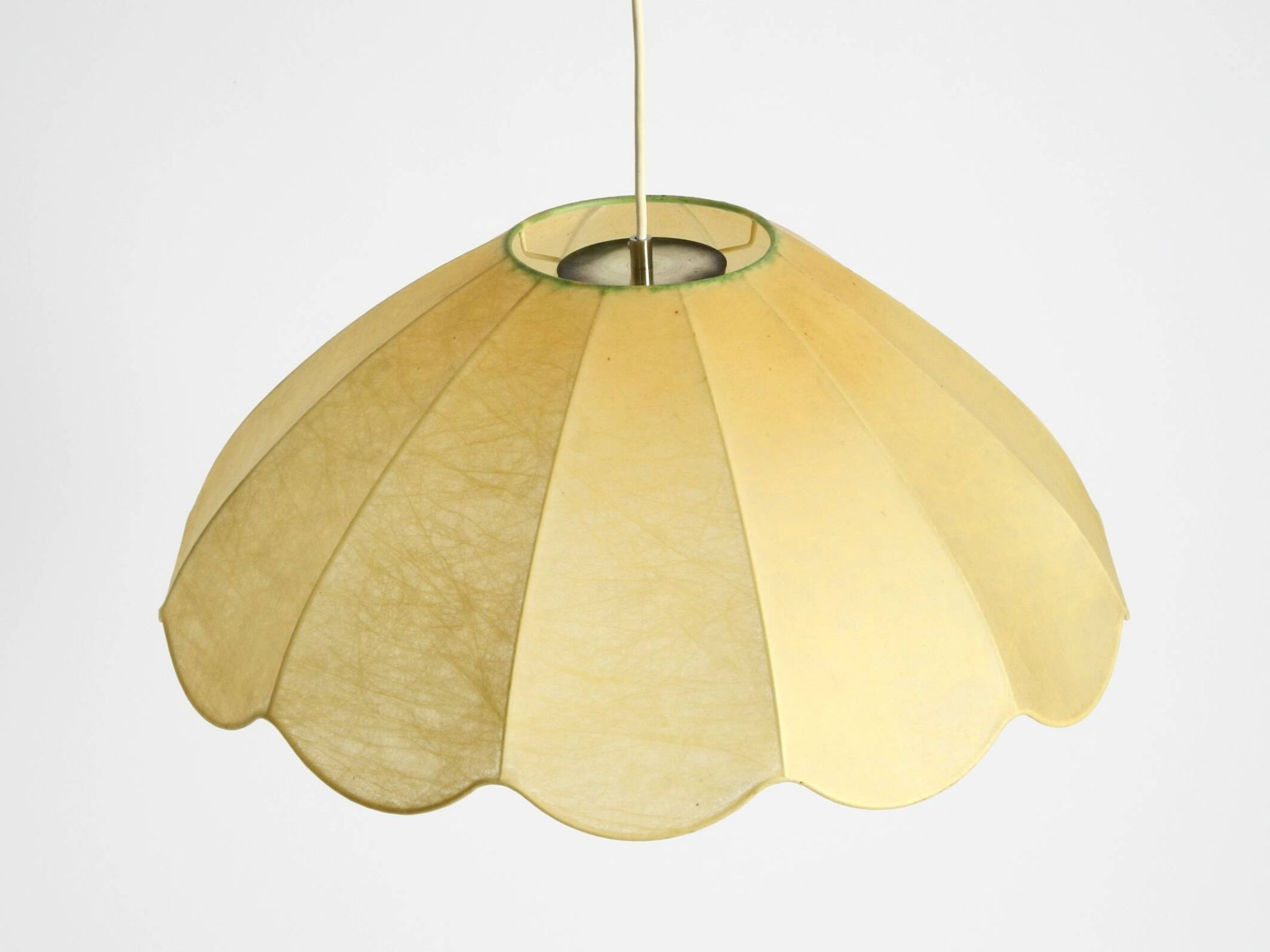 60er XL Cocoon pendant lamp in very good original vintage condition