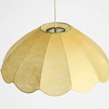 60er XL Cocoon pendant lamp in very good original vintage condition