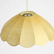 60er XL Cocoon pendant lamp in very good original vintage condition