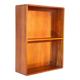 Scandinavian shelving unit in solid teak from the 1960s.