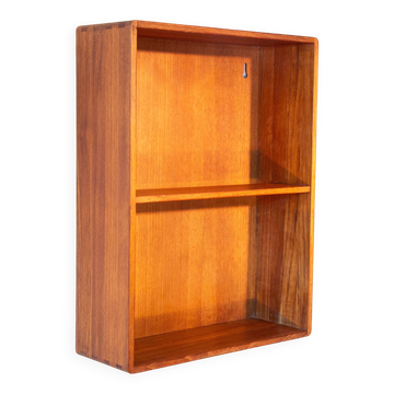 Etagère scandinave en teck massif, années 60