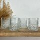4 verres à whisky vintage 
