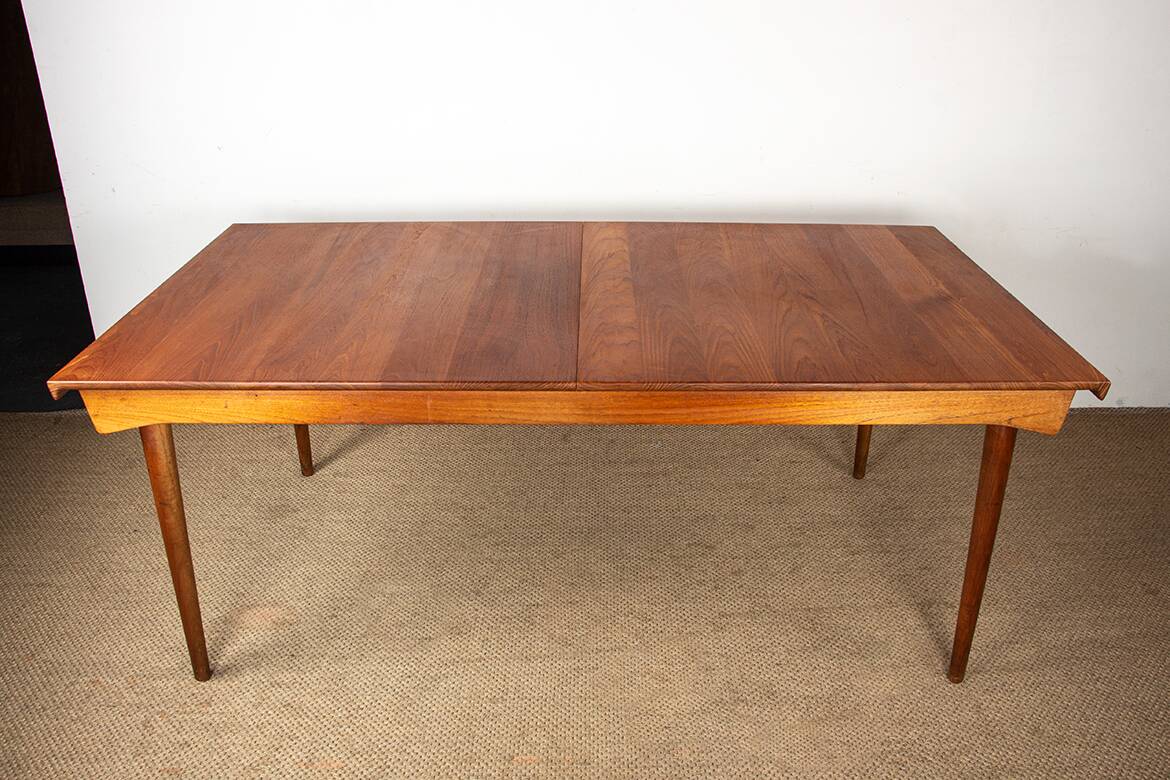 Large table, 290 cm, in teak by Peter Hvidt and Orla Molggard-Nielsen 1955