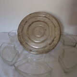 Art Nouveau aperitif service tray