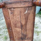 Desk with turned legs