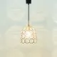 Mid-Century Modern Glass Ceiling/Pendant Light from Limburg, Germany, 1960s