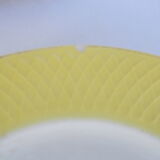 7 assiettes plates vintage Orches moulin de loups