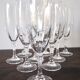Set of 9 champagne flutes