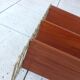 String shelf with 3 trays, vintage 60/70