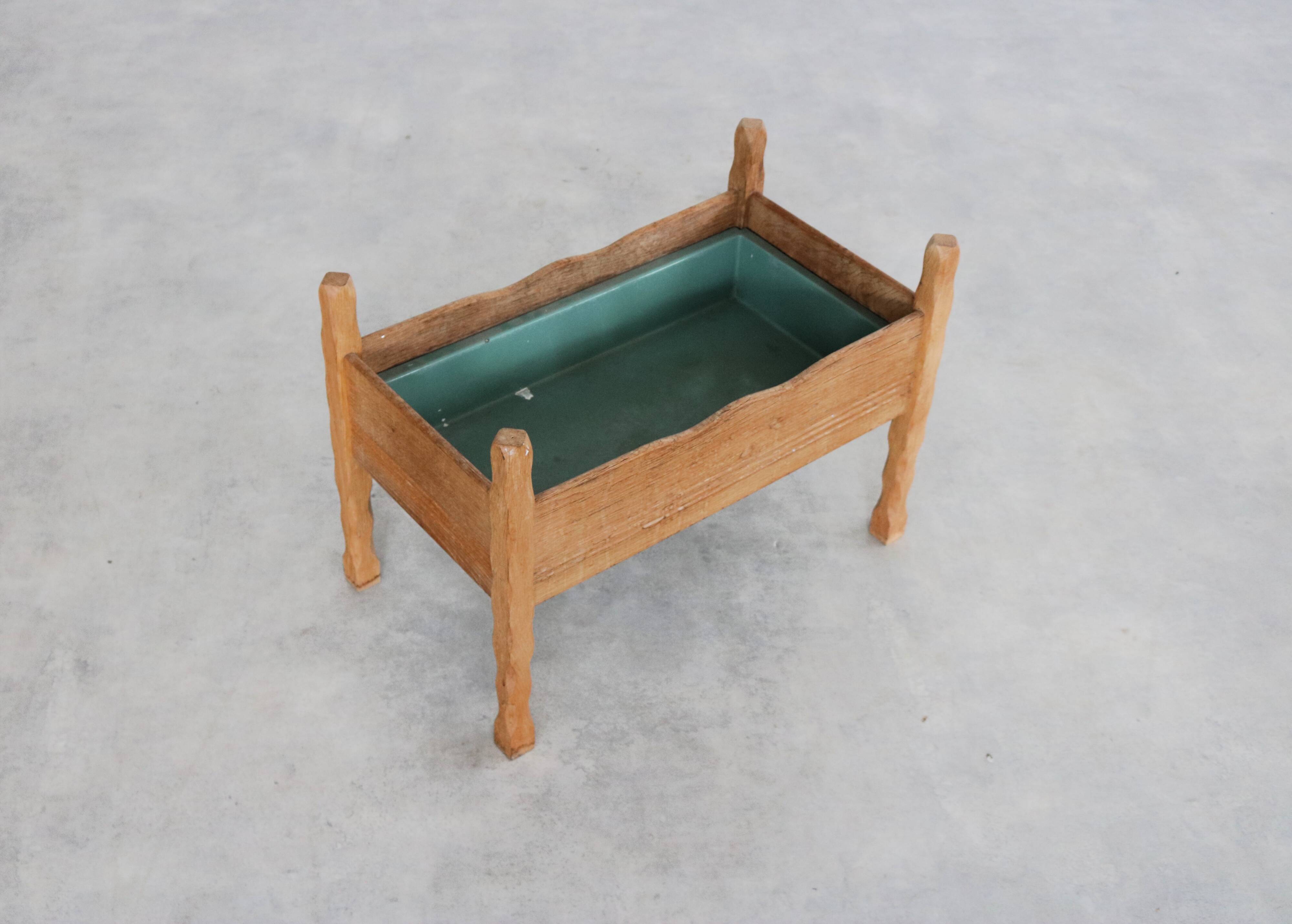 Brutalist planter | plant stand | 1960s | Danish (2)