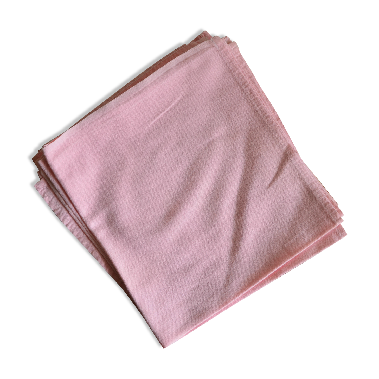 Lot de 4 serviettes rose
